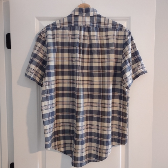 Ralph Lauren Plaid Short Sleeve Button Down Shirt - Picture 8 of 11